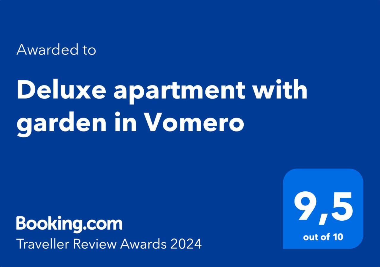 Deluxe Apartment With Garden In Vomero Napoli Exterior foto